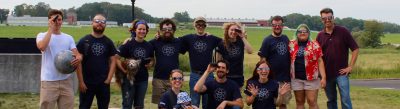 An image of UConn faculty, grad students, and undergrads from the August 2017 Solar Eclipse